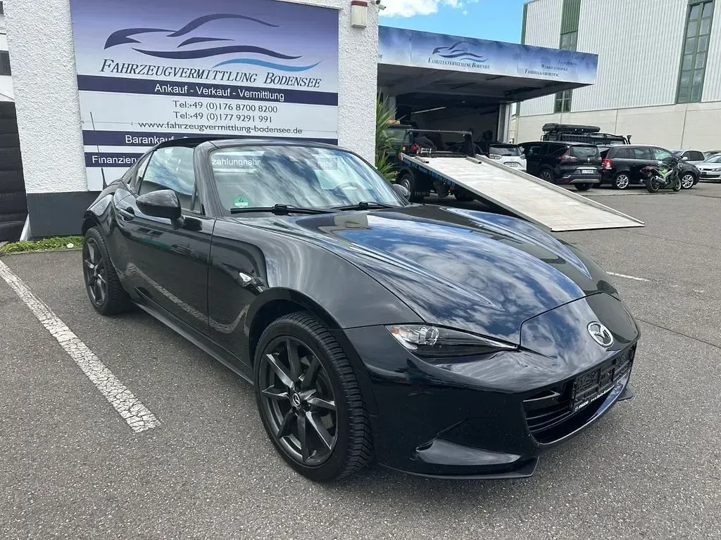Gebraucht Mazda MX5 Exclusive-Line 160 PS (117 kW) 2018 Schwarz Cabrio