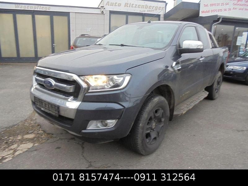 Schwarz Gebraucht 2017 Ford Ranger Limited Abholung | 19.950 € (Superpreis) - Bild 1/4