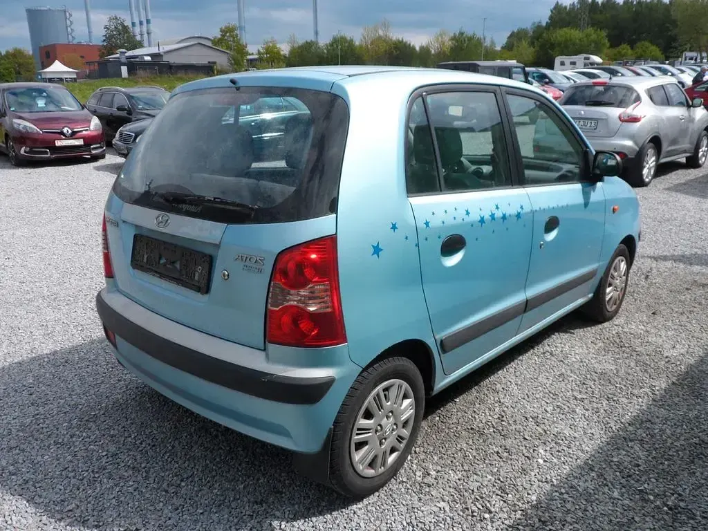 Gebraucht Hyundai Atos 63 PS (46 kW) 2007 Blau Kleinwagen