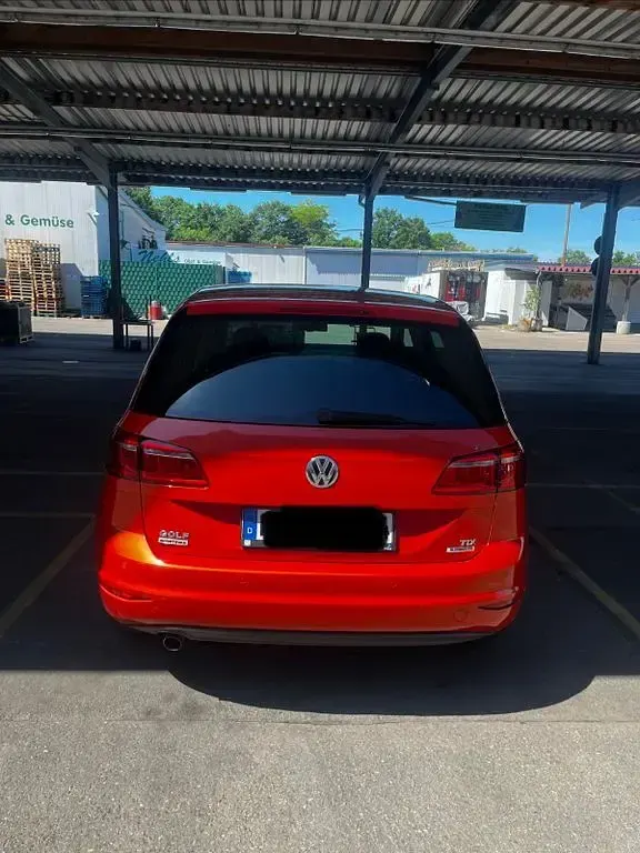 Gebraucht VW Golf Sportsvan LOUNGE 110 PS (80 kW) 2015 Orange Van / Kleinbus