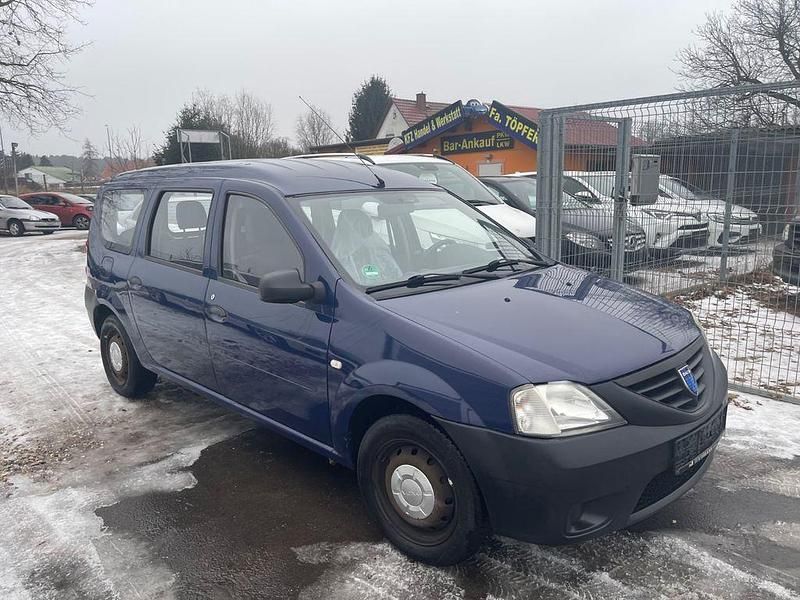 Gebraucht Dacia Logan MCV Basis 75 PS (55 kW) 2008 Blau Kombi
