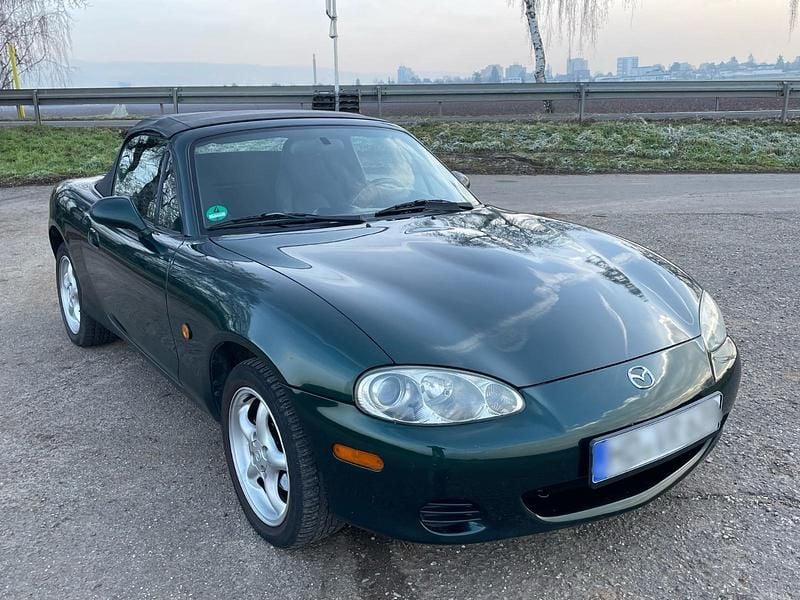 Gebraucht Mazda MX5 110 PS (80 kW) 2000 Grün Cabrio