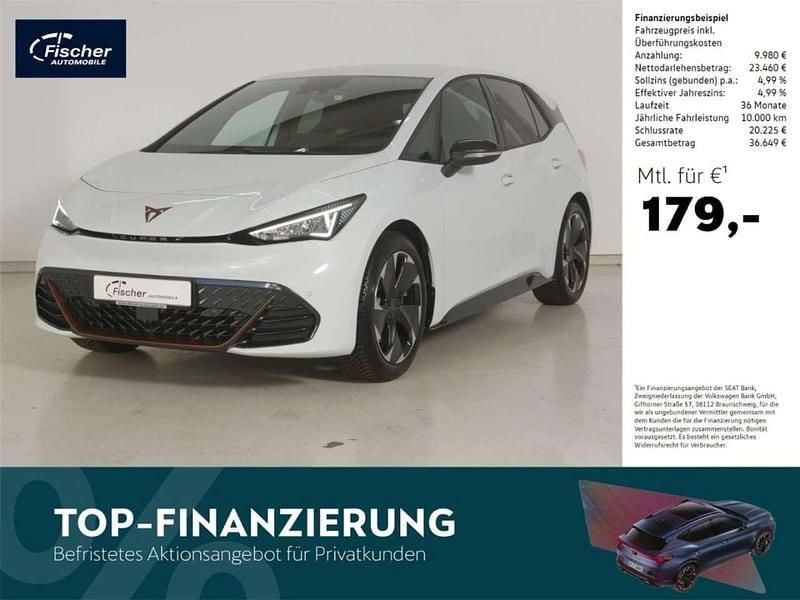 Weiss Gebraucht 2024 Cupra Born Kleinwagen | 33.440 € (Guter Preis) - Bild 1/2