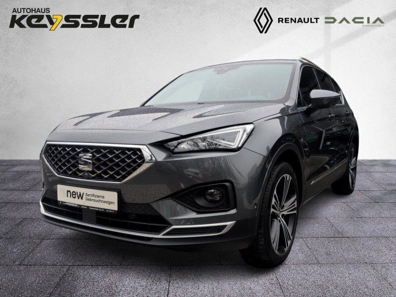 Indisch grau metallic (metallic) Gebraucht 2019 Seat Tarraco XCELLENCE SUV | 27.990 € (Guter Preis) - Bild 1/4