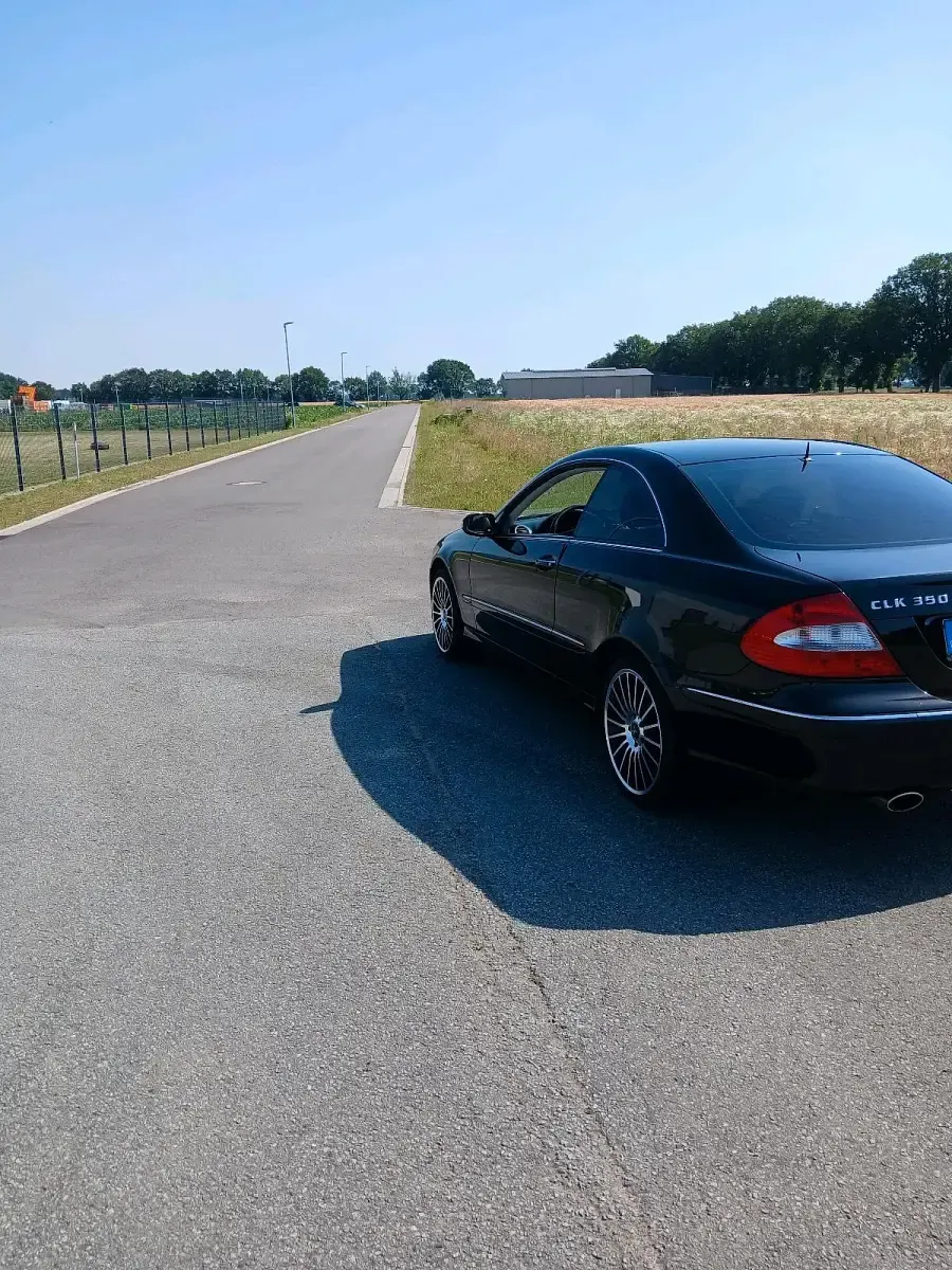 Gebraucht Mercedes CLK350 272 PS (200 kW) 2005 Schwarz Coupé