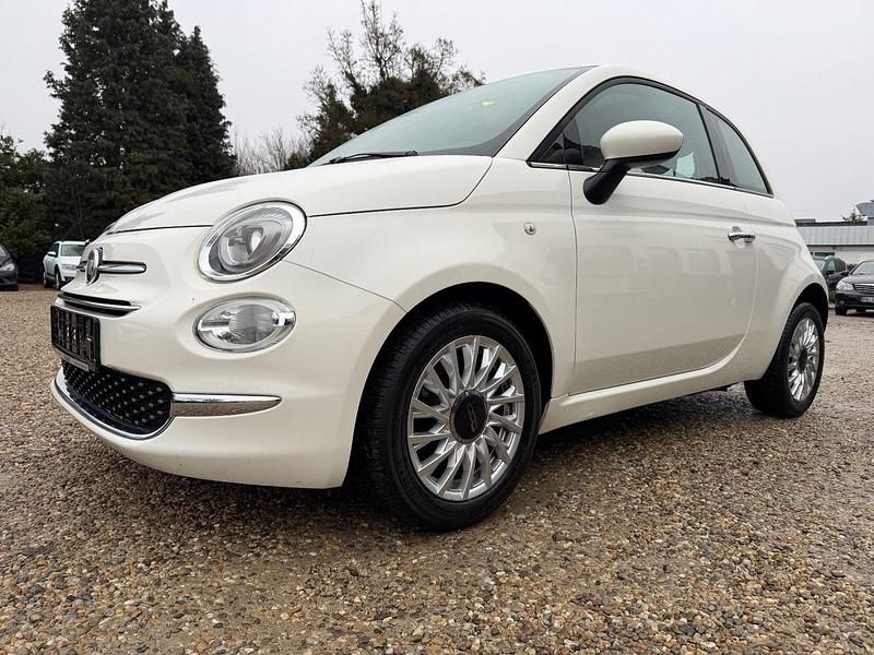 Weiß Gebraucht 2017 Fiat 500 Lounge Limousine | 6.890 € (Superpreis) - Bild 1/4
