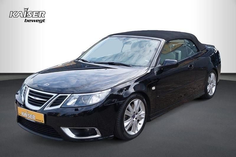 Schwarz Gebraucht 2008 Saab 9-3 Cabriolet Aero Cabrio | 17.990 € (Teuer) - Bild 1/3