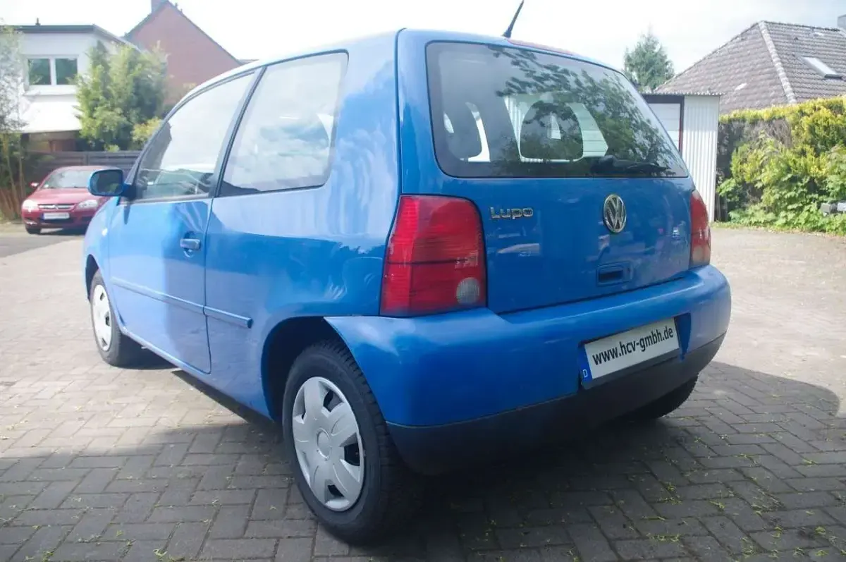 Gebraucht VW Lupo Basis 50 PS (36 kW) 2002 Blau Kleinwagen