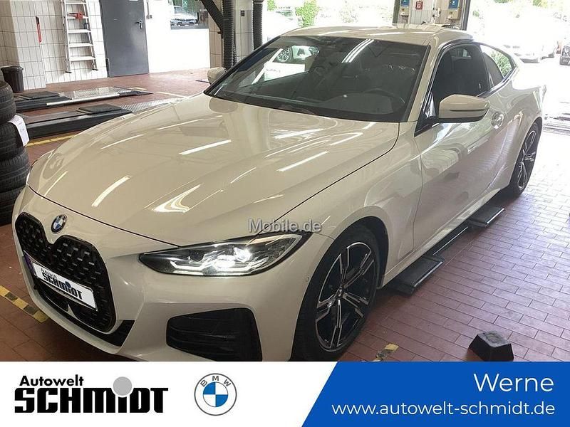 Weiß Gebraucht 2021 BMW 420 M Sport Coupé | 35.770 € (Teuer) - Bild 1/2