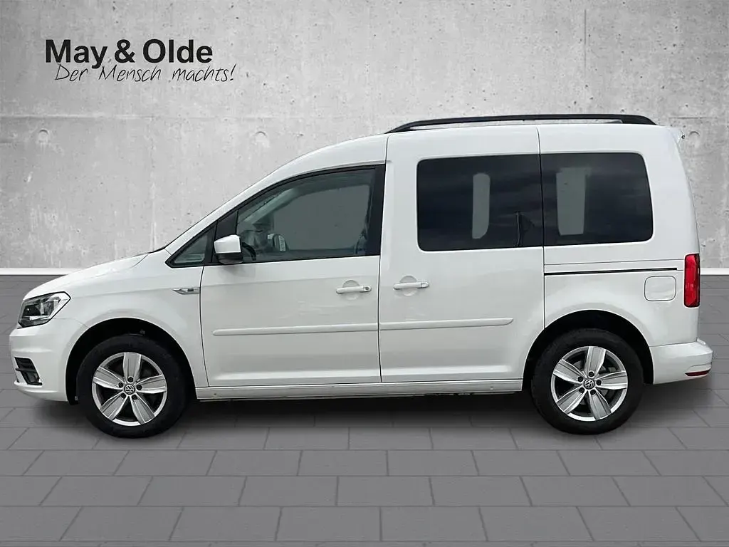 Gebraucht VW Caddy Comfortline 131 PS (96 kW) 2020 Weiss Van / Kleinbus