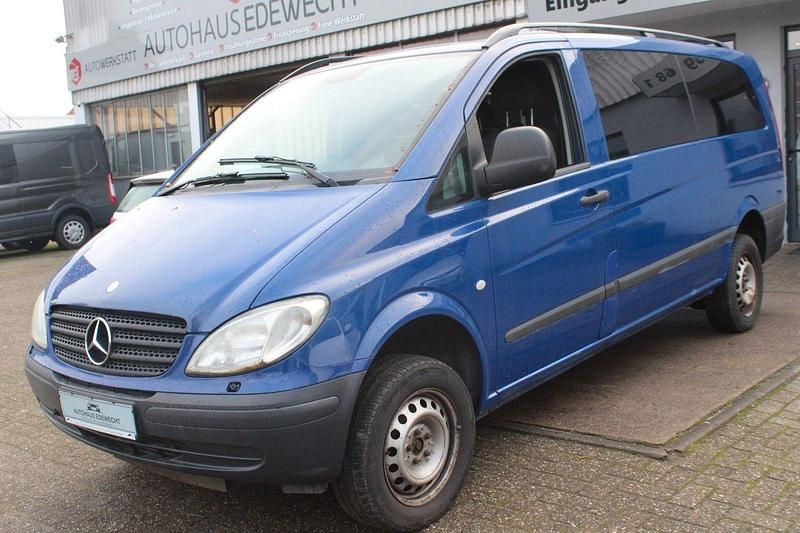 Blau Gebraucht 2008 Mercedes Vito Van / Kleinbus | 7.990 € (Guter Preis) - Bild 1/4