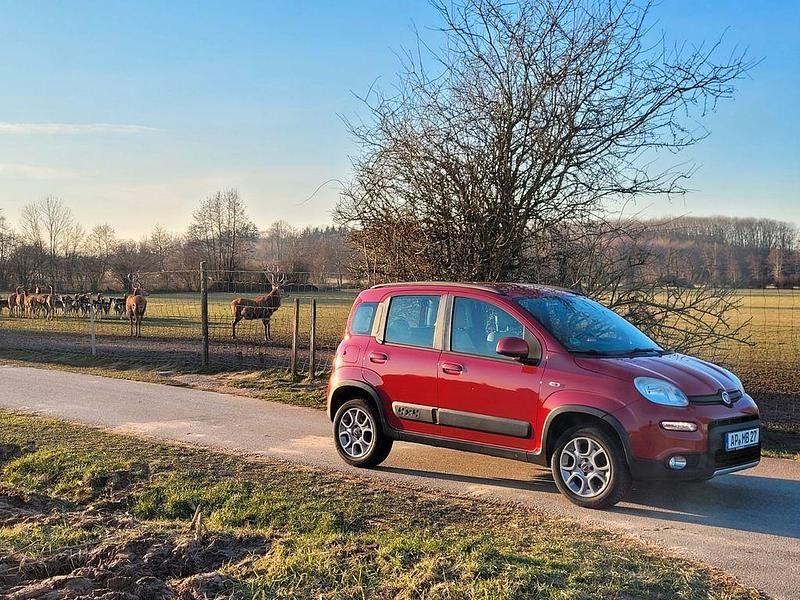 Rot Gebraucht 2013 Fiat Panda 4x4 Wild Kleinwagen | 10.990 € - Bild 1/4