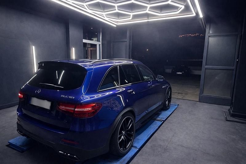 Gebraucht Mercedes GLC63 AMG AMG 476 PS (350 kW) 2018 Blau SUV