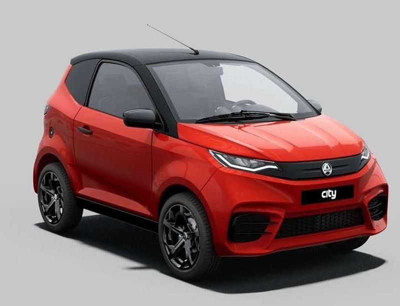 Neu Aixam City Sport 2025 Perlmuttrot Limousine