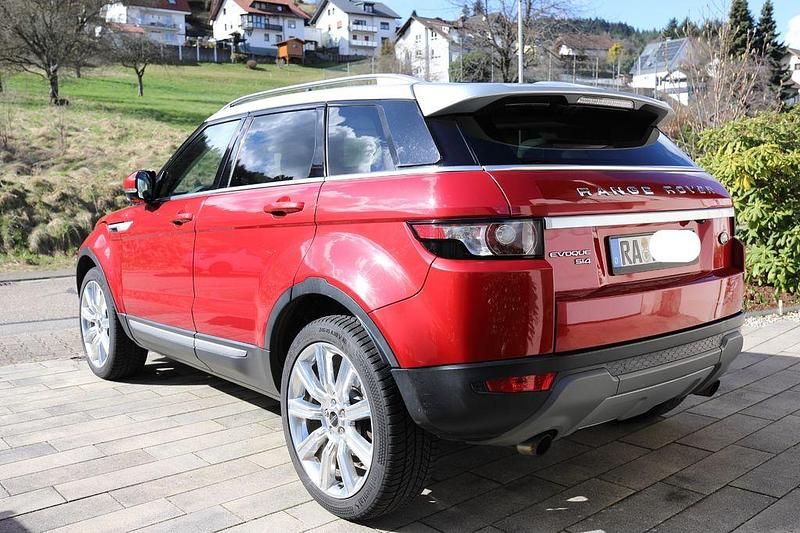 Gebraucht Land Rover Range Rover evoque Prestige 241 PS (177 kW) 2012 Rot SUV