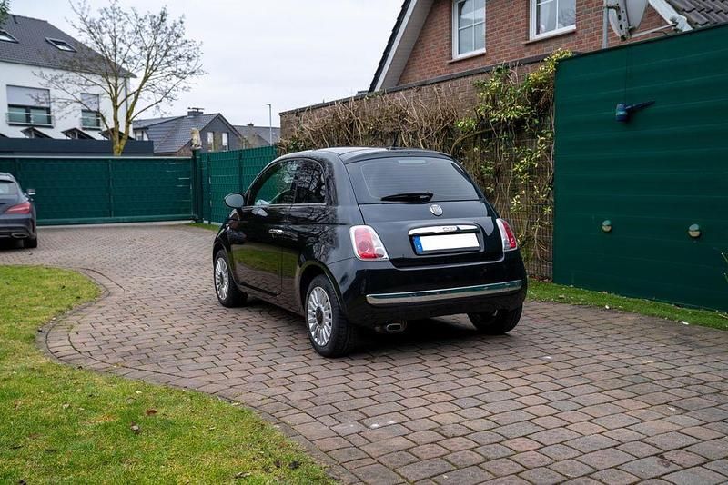 Gebraucht Fiat 500 69 PS (50 kW) 2008 Schwarz Kleinwagen
