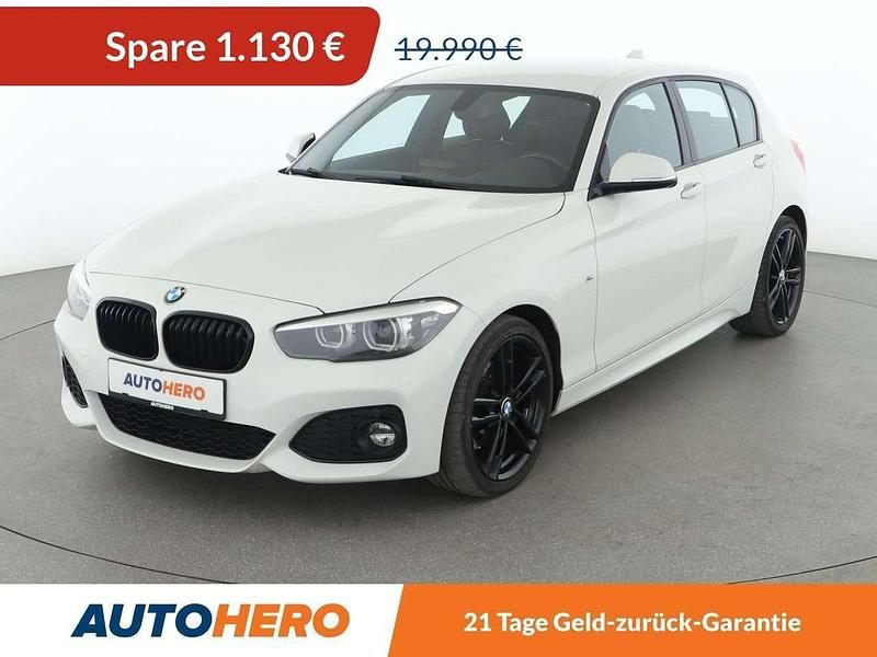 Weiß Gebraucht 2018 BMW 120 M Sport Kleinwagen | 18.860 € (Guter Preis) - Bild 1/3