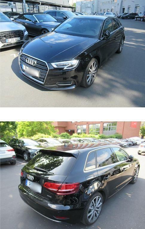 Schwarz Gebraucht 2016 Audi A3 Sportback Comfort Limousine | 16.900 € (Etwas zu teuer) - Bild 1/2