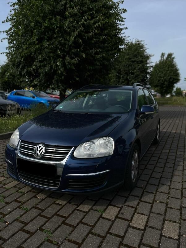 Blau Gebraucht 2007 VW Golf V Trendline Kombi | 3.350 € (Etwas zu teuer) - Bild 1/4