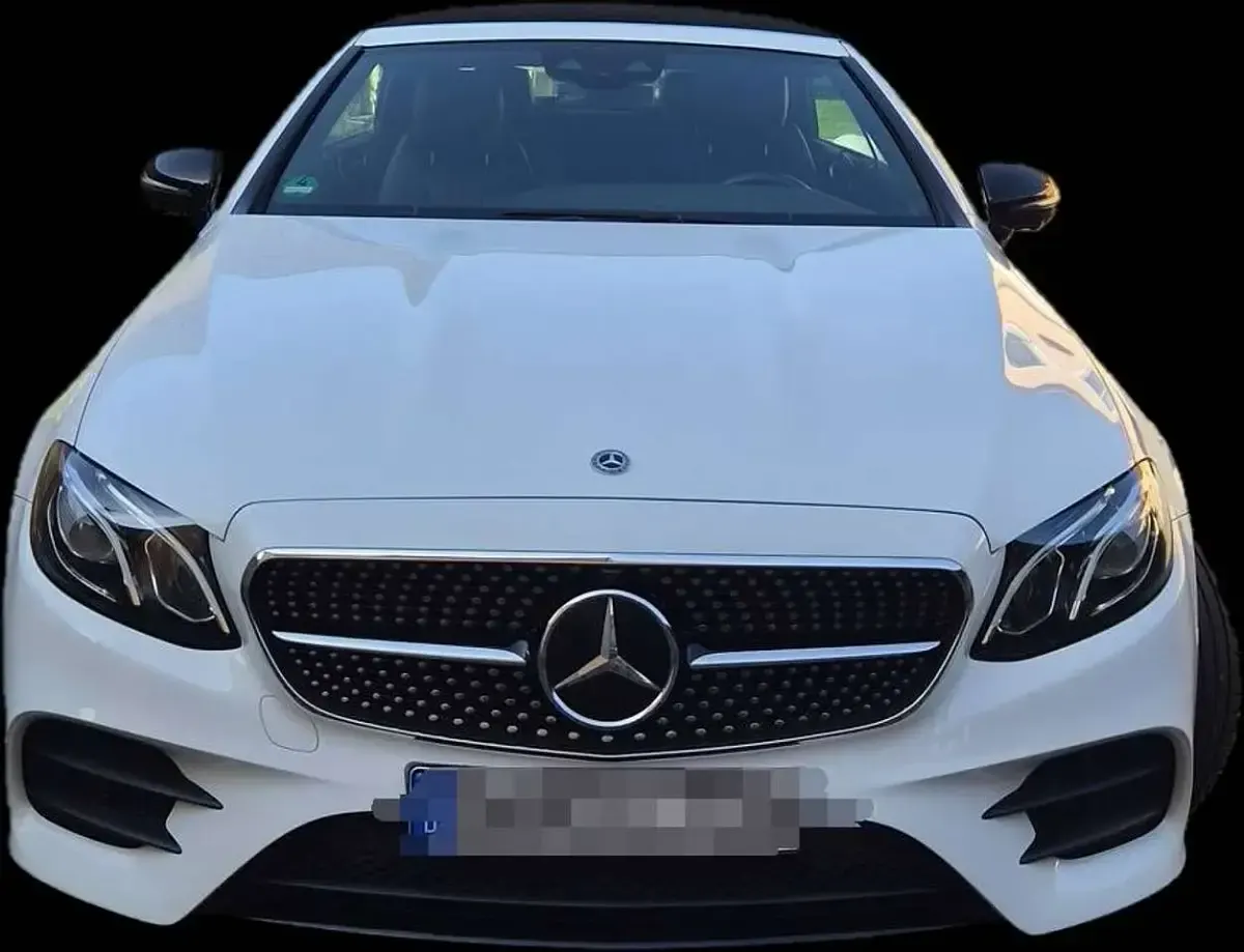 Gebraucht Mercedes E220 AMG line 194 PS (142 kW) 2020 Weiß Cabrio