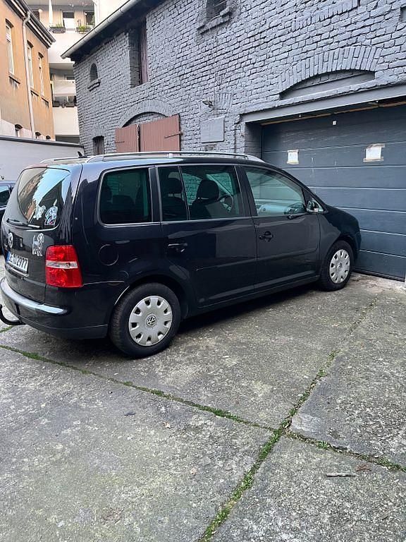 Gebraucht VW Touran Conceptline 105 PS (77 kW) 2006 Schwarz Van / Kleinbus