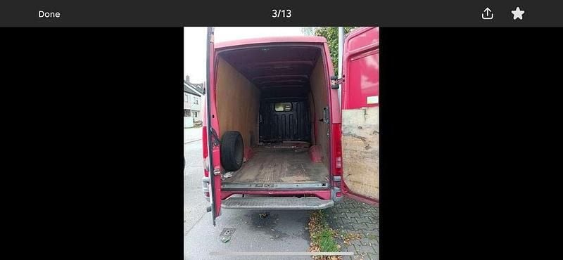 Gebraucht Iveco Daily 106 PS (77 kW) 2002 Rot Van / Kleinbus