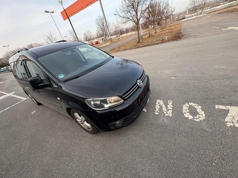 Gebraucht VW Caddy Maxi Comfortline 140 PS (102 kW) 2012 Schwarz Van / Kleinbus