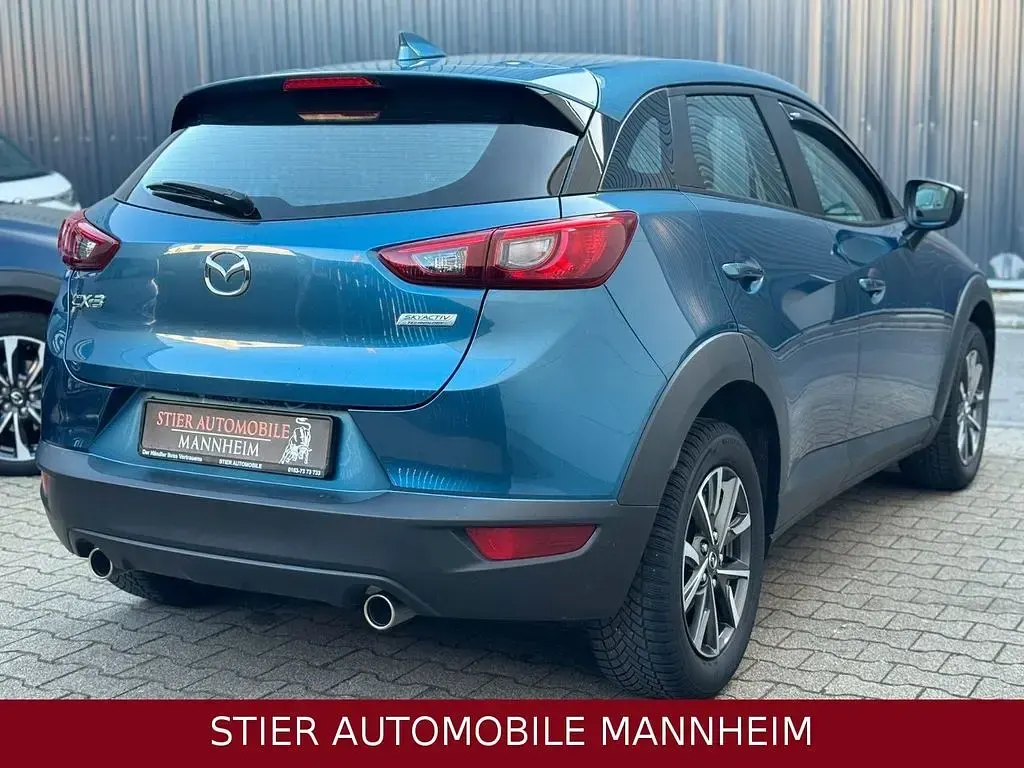 Gebraucht Mazda CX-3 121 PS (88 kW) 2019 Blau SUV