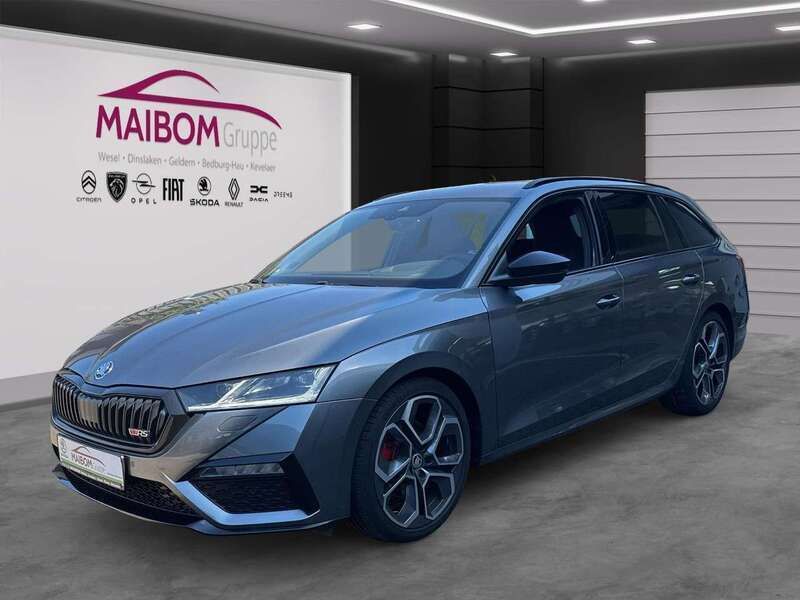 Graphitegrau metallic Gebraucht 2022 Skoda Octavia RS Kombi | 29.990 € (Fairer Preis) - Bild 1/3