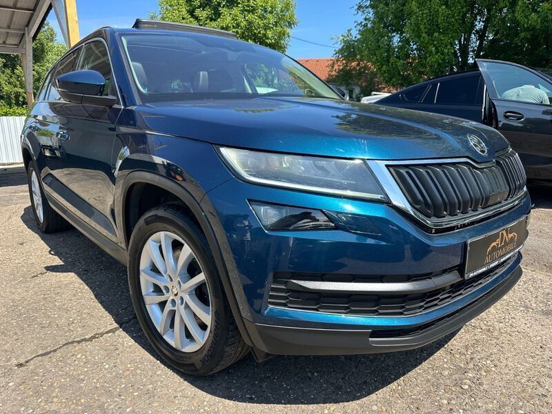 Blau Gebraucht 2018 Skoda Kodiaq Style SUV | 23.990 € (Fairer Preis) - Bild 1/4