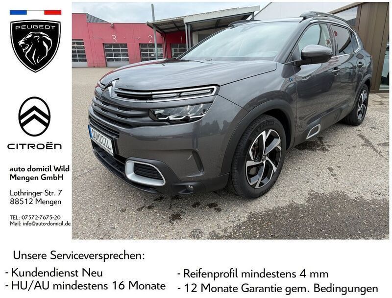 Grau Gebraucht 2021 Citroën C5 Aircross Feel SUV | 22.480 € (Guter Preis) - Bild 1/4