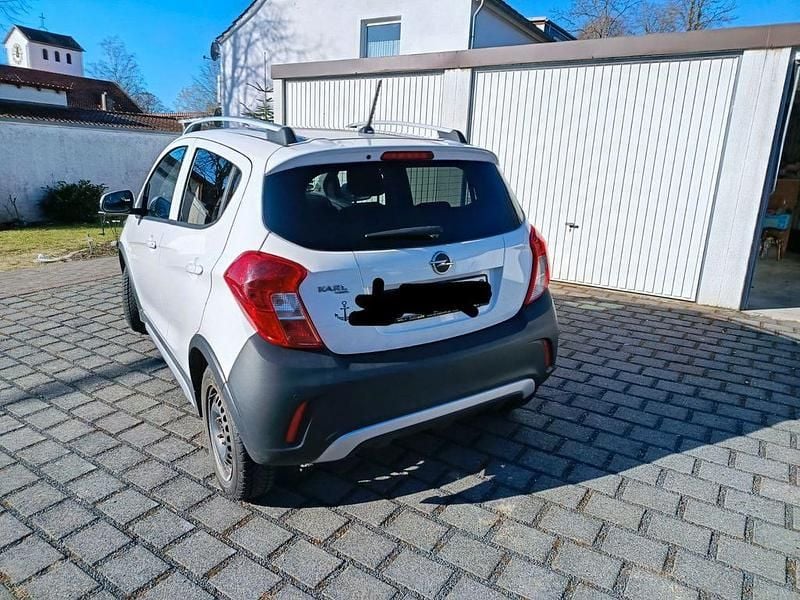 Gebraucht Opel Karl Rocks 75 PS (55 kW) 2018 Weiß Kleinwagen