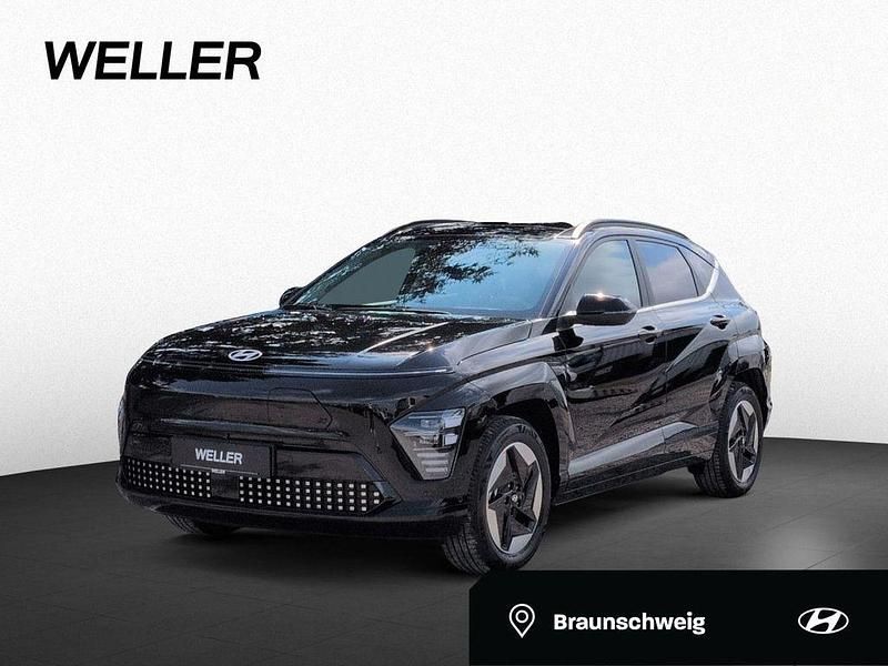 Abyss black, innenraum fossil Neu 2025 Hyundai Kona Prime SUV | 41.990 € (Teuer) - Bild 1/4