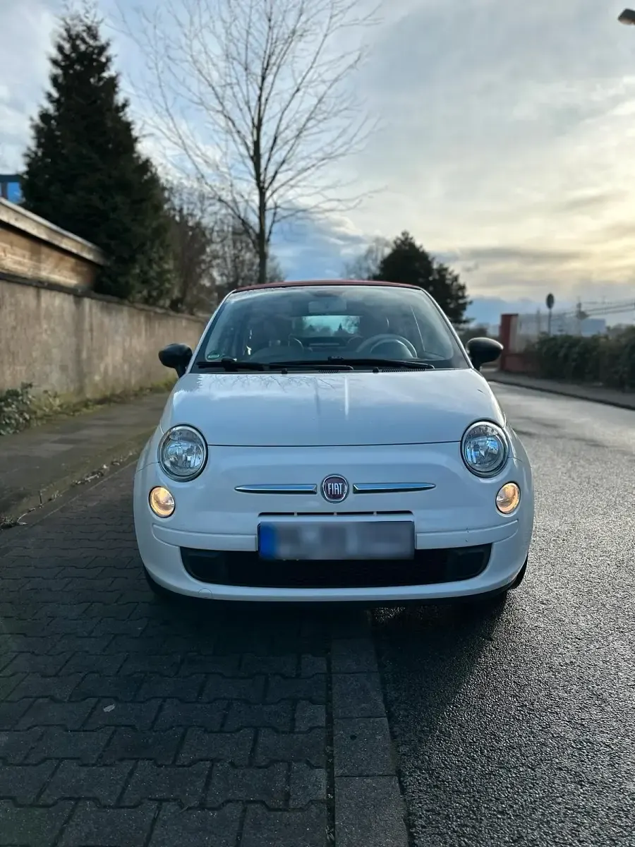 Gebraucht Fiat 500 69 PS (50 kW) 2011 Weiß Cabrio