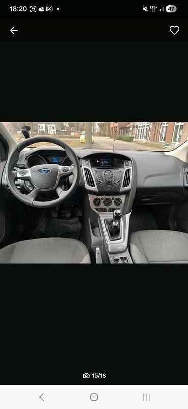 Second-hand Ford Focus 105 CP (77 kW) 2013 Argintiu Break