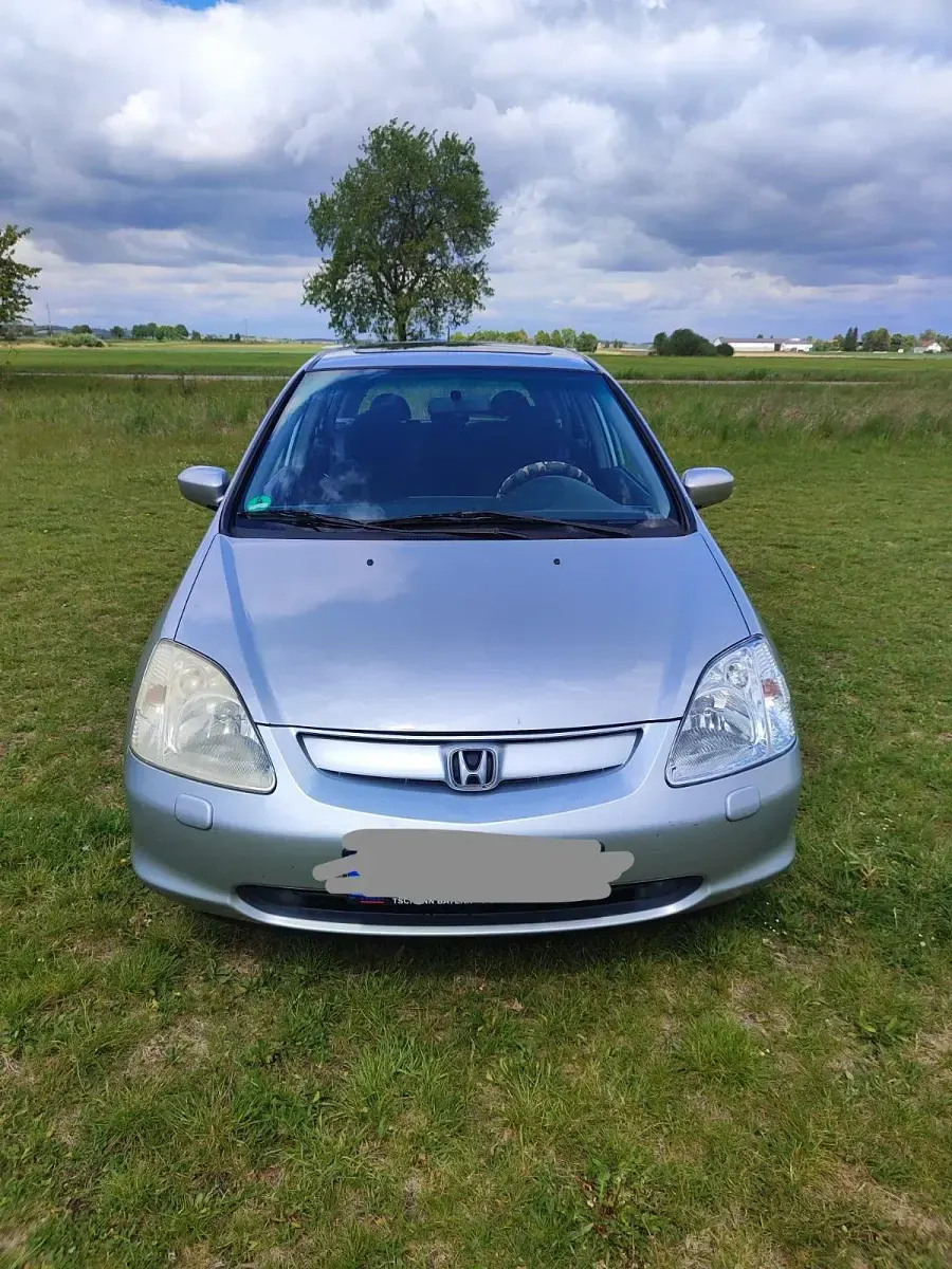 Gebraucht Honda Civic 110 PS (80 kW) 2001 Silber Kleinwagen