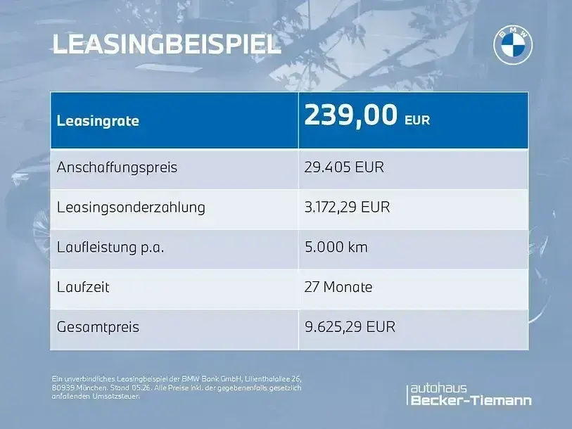 Gebraucht BMW 220 Active Tourer Efficient Dynamics 170 PS (125 kW) 2025 Grau Van / Kleinbus