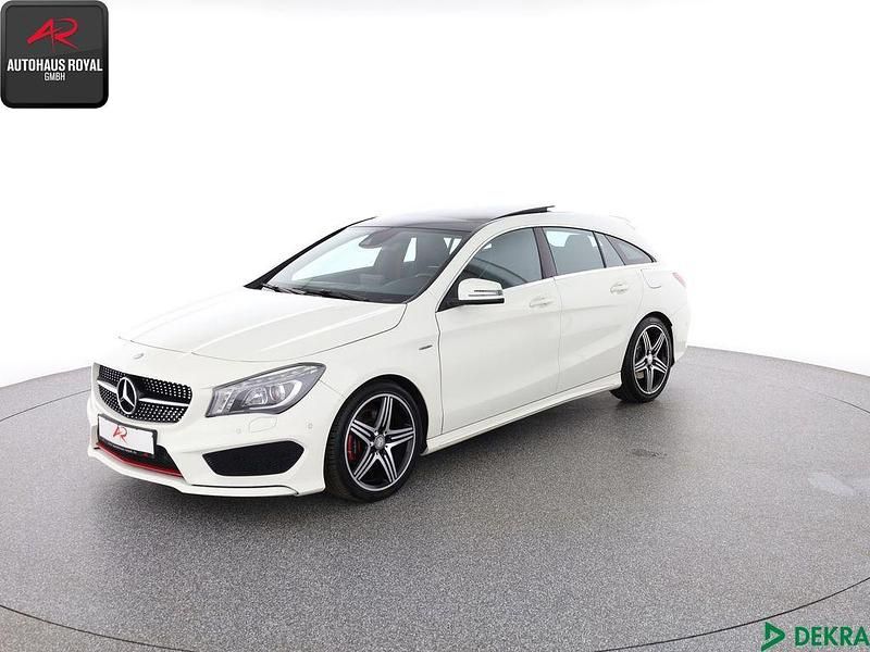 Weiß Gebraucht 2015 Mercedes CLA250 Shooting Brake AMG Kombi | 21.880 € (Guter Preis) - Bild 1/4