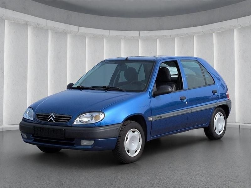 Gebraucht Citroën Saxo 75 PS (55 kW) 2001 Blau Kleinwagen