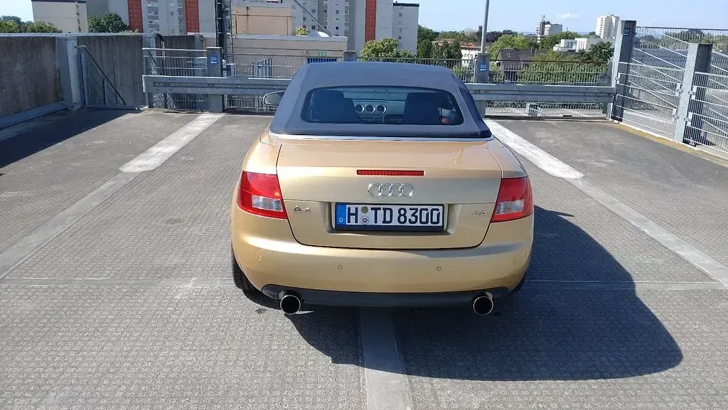 Gebraucht Audi A4 Cabriolet Performance 170 PS (125 kW) 2003 Gold Cabrio