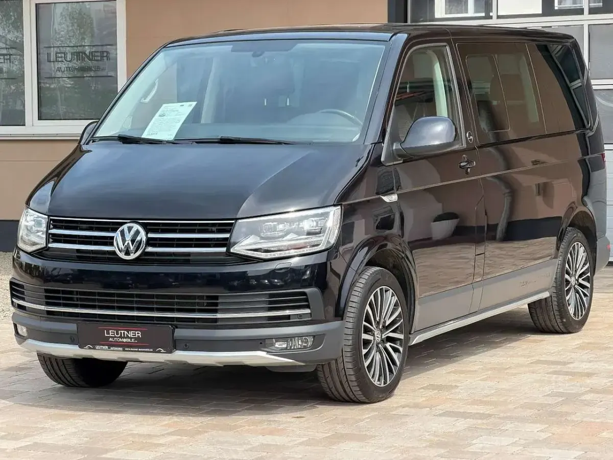 Gebraucht VW Multivan PanAmericana 204 PS (150 kW) 2017 Deep black schwarz perleffekt Van / Kleinbus