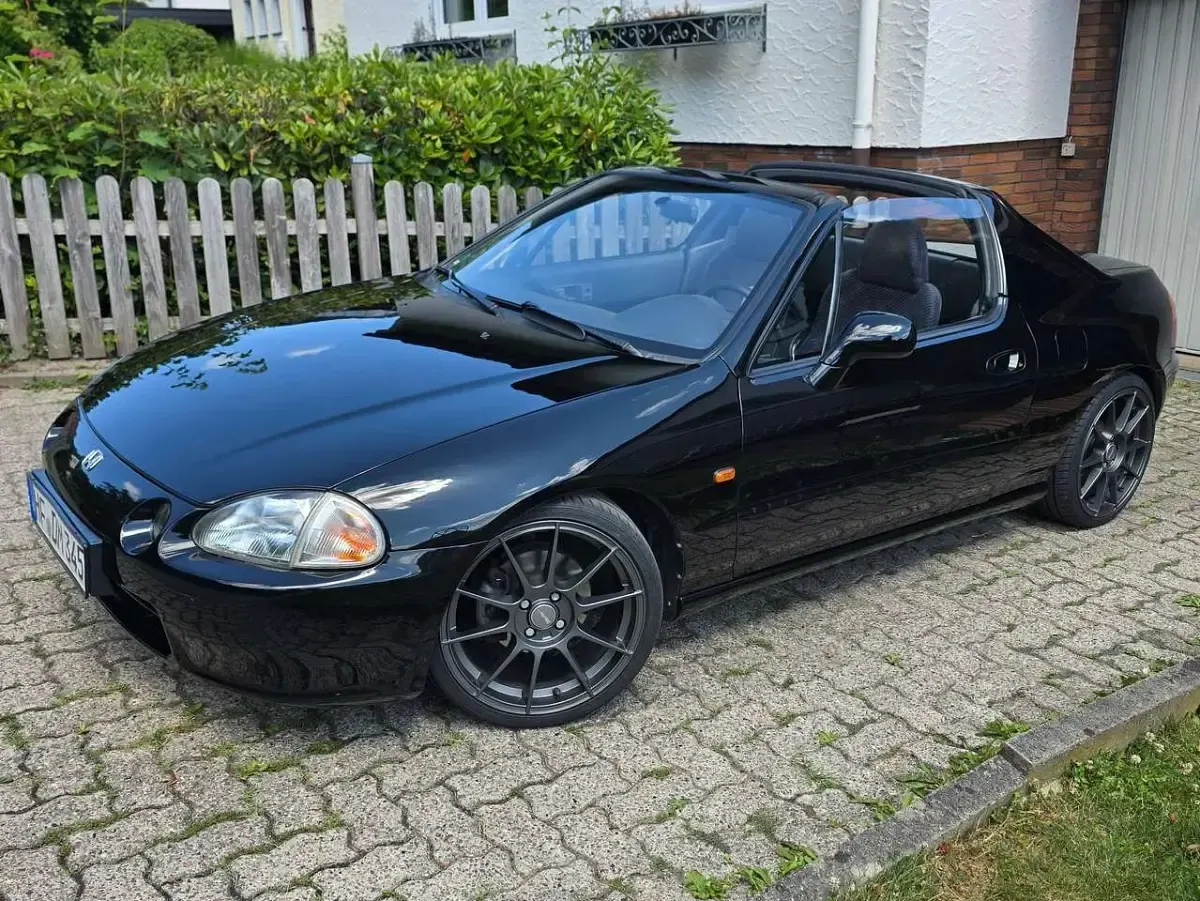 Gebraucht Honda CR-X 125 PS (91 kW) 1992 Schwarz Cabrio