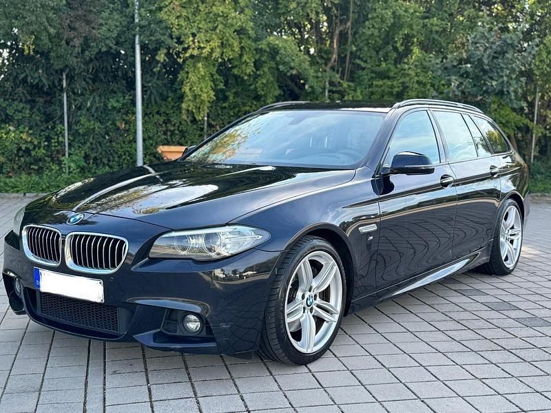 Blau Gebraucht 2015 BMW 525 M Sport Kombi | 10.650 € (Superpreis) - Bild 1/4