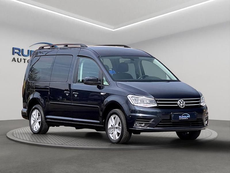 Second-hand VW Caddy Maxi 125 CP (91 kW) 2017 Albastru Monovolum
