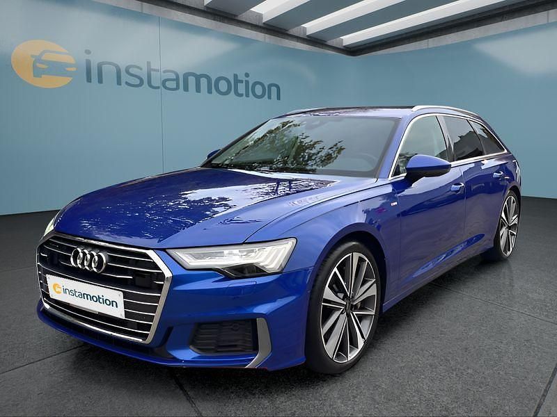 Blau Gebraucht 2023 Audi A6 Kombi | 44.849 € (Teuer) - Bild 1/4