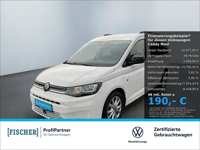 Gebraucht VW Caddy Maxi Life 102 PS (75 kW) 2023 Van / Kleinbus