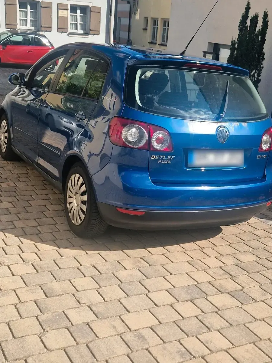 Gebraucht VW Golf Plus Cross 116 PS (85 kW) 2007 Blau Van / Kleinbus