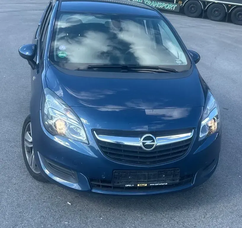 Gebraucht Opel Meriva Style 140 PS (102 kW) 2015 Blau Van / Kleinbus