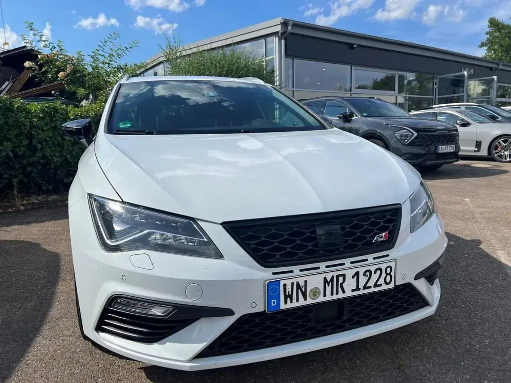 Gebraucht Seat Leon ST CUPRA 300 PS (220 kW) 2018 Nevada weiss Kombi
