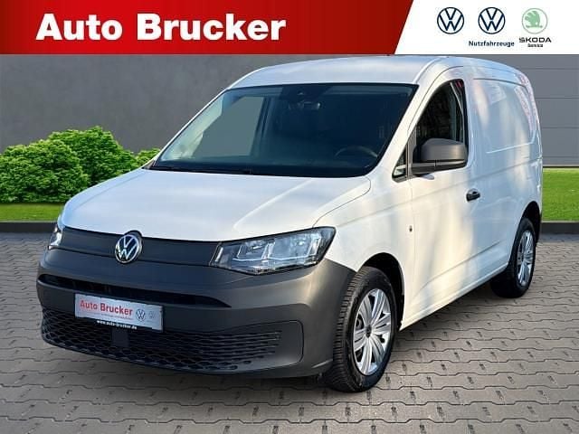 Gebraucht VW Caddy Basis 114 PS (83 kW) 2021 Weiss Van / Kleinbus